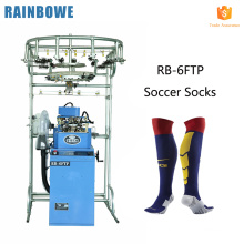 Cheap price sports toe hosiery soccer electric sock knitting machines for manufacturing nylon socks in china